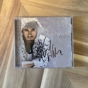 Signed Karl Wolf CD